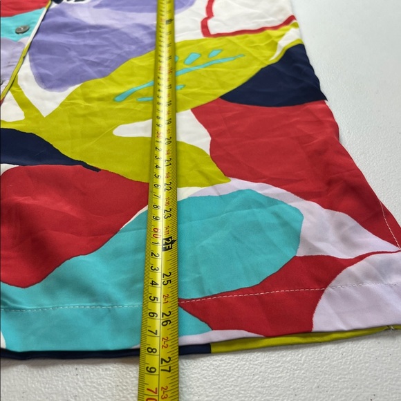 NATORI Floral Printed Charmeuse Notch PJ Set - Picture 8 of 15